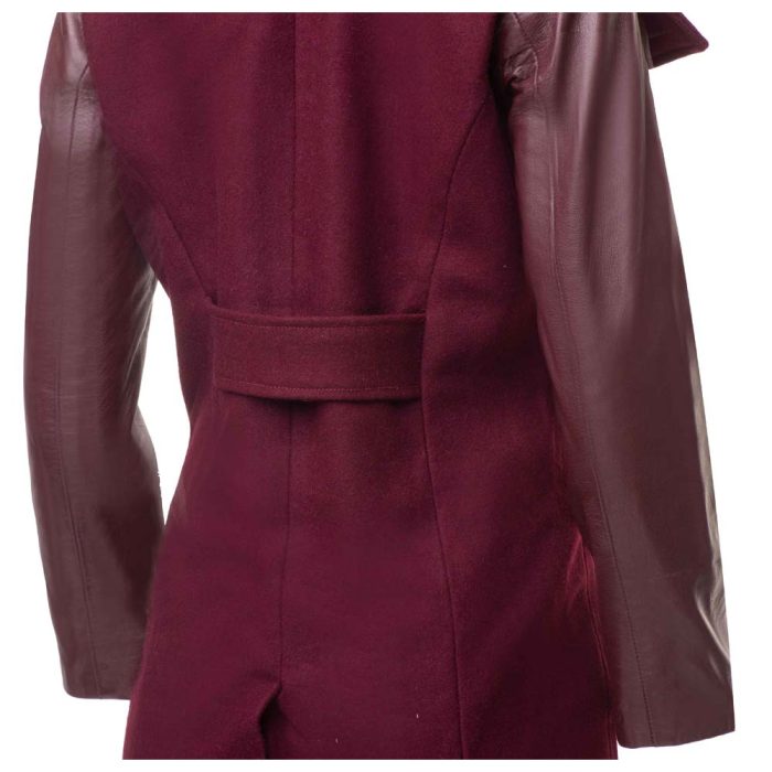 Sophie’s Classy Women’s Wool Blend Coat - Image 5