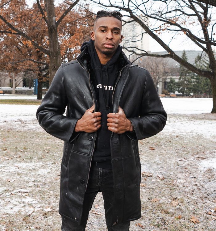 Ralph’s Black shearling Long coat - Image 2