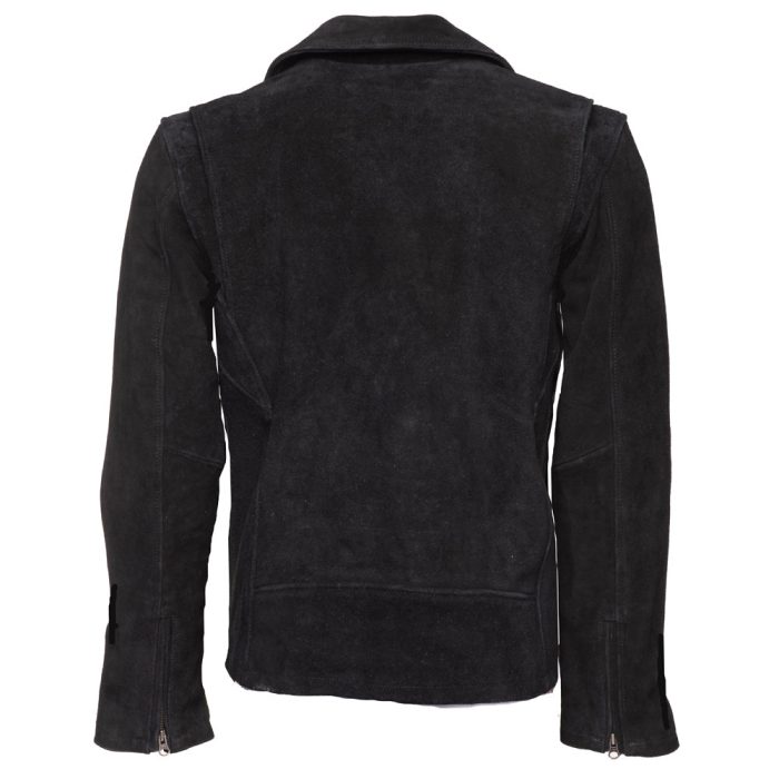 Silva’s Black Suede Leather jacket - Image 2
